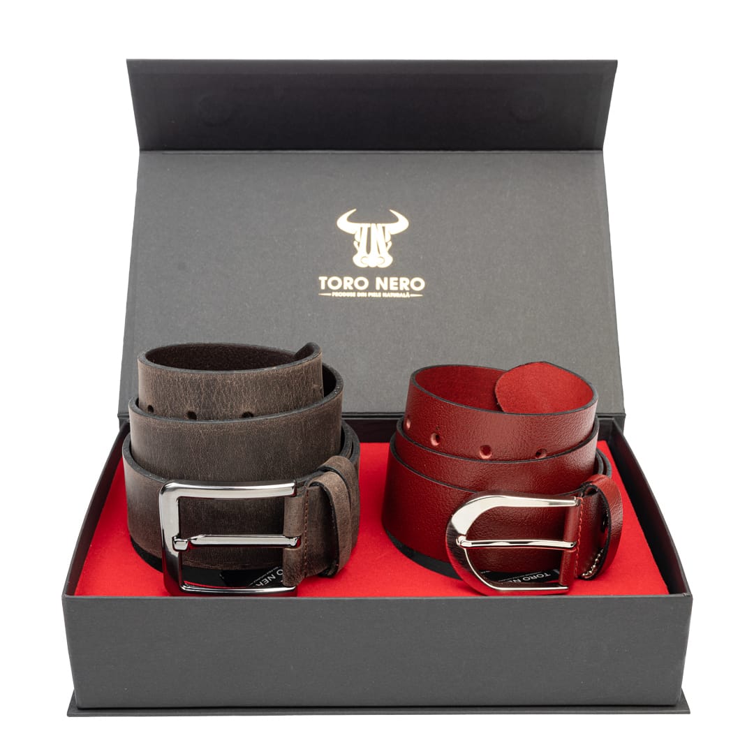 Ensembles-cadeaux de ceintures en cuir pour couples : Idées d'accessoires pratiques et élégants
