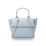Sac à main femme en cuir véritable bleu clair Erika