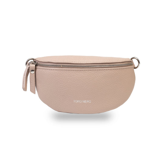 Dámska kožená ľahkoružová ľadvinka Waist Glam
